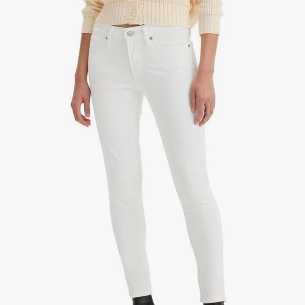 Levi's Women's Crisp White Skinny Jeans